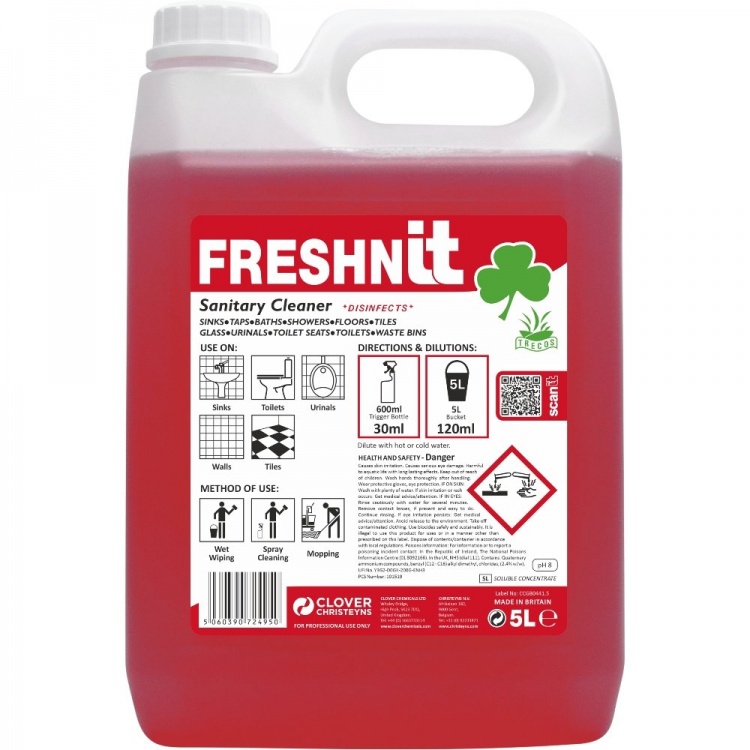 Clover Chemicals Freshnit Perfumed Sanitary Cleaner (898)